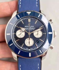 Breitling Superocean Heritage II Chronograph 46 A1331216/C963/277S GF Factory Blue Dial Replica Watch - UK Replica