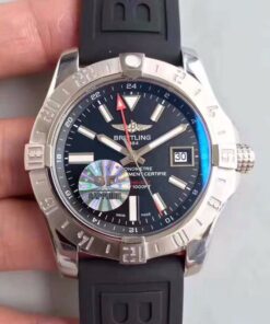 Breitling Avenger II GMT A3239011/BC35/152S GF Factory Black Dial Replica Watch - UK Replica