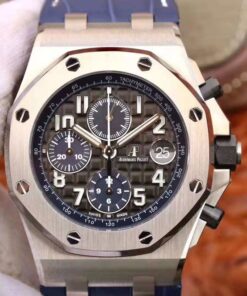 Audemars Piguet Royal Oak Offshore Chronograph 2018 SIHH 26470 JF Factory V2 Black Textured Dial Replica Watch - UK Replica