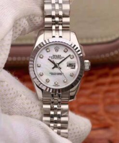 Rolex Lady Datejust White Dial 28MM Replica Watch - UK Replica