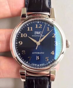 IWC Da Vinci Automatic IW356605 MKS Factory Blue Dial Replica Watch - UK Replica