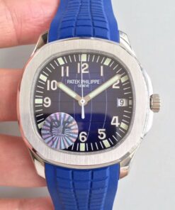 Patek Philippe Aquanaut 5168G-001 PF Factory Black-blue Dial Replica Watch - UK Replica