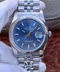 Rolex Datejust 36mm M126334-0002 AR Factory Blue Dial Replica Watch - UK Replica