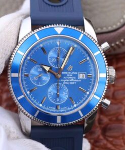 Breitling Superocean Heritage II Chronograph A1331216 OM Factory Blue Dial Replica Watch - UK Replica