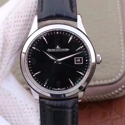 Jaeger-LeCoultre Master Control Date Q1548470 ZF Factory Black Dial Replica Watch - UK Replica