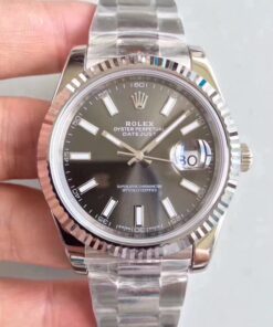 Rolex Datejust II M126334-0014 EW Factory Grey Dial Replica Watch - UK Replica