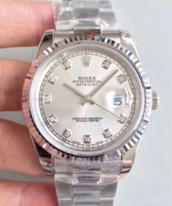 Rolex Datejust II 116334-0009 41MM EW Factory Silver Dial Replica Watch - UK Replica