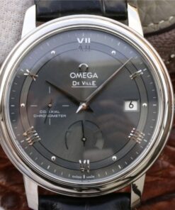 Omega De Ville Prestige 424.13.40.21.06.001 TW Factory Gray Dial Replica Watch - UK Replica