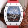 Richard Mille RM055 Red Strap KV Factory Skeleton Dial Replica Watch - UK Replica