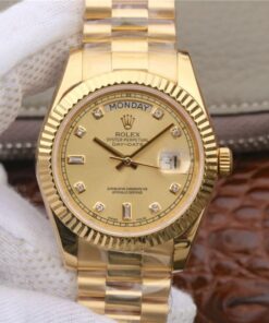 Rolex Day-Date II 40MM 218238 EW Factory 18K Yellow Gold Dial Replica Watch - UK Replica