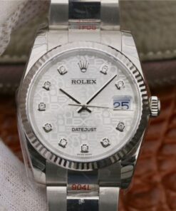 Rolex Datejust 36MM 116234 AR Factory Diamond-printed Dial Replica Watch - UK Replica