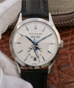 Patek Philippe Complications Annual Calendar 5396G-011 KM Factory White Dial Replica Watch - UK Replica