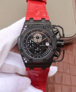 Audemars Piguet Royal Oak Offshore 26165IO.OO.A002CA.02 Noob Factory Black Dial Replica Watch - UK Replica