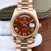 Rolex Day Date 228235 Brown Dial EW Factory Replica Rolex Day Date Watches