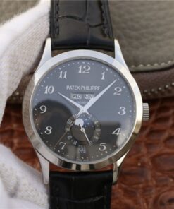 Patek Philippe Complications Annual Calendar 5396G-014 KM Factory Grey Dial Replica Watch - UK Replica