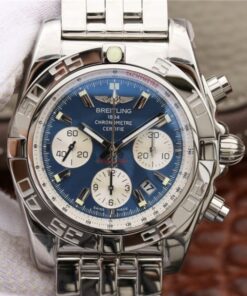 Breitling Chronomat 44MM AB011012/C788/435X/A20BA.1 GF Factory Blue Dial Replica Watch - UK Replica