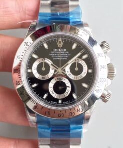 Rolex Daytona Cosmograph 116520 Noob Factory Black Dial Replica Watch - UK Replica