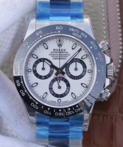 Rolex Daytona Cosmograph 116500LN Noob Factory White Dial Replica Watch - UK Replica