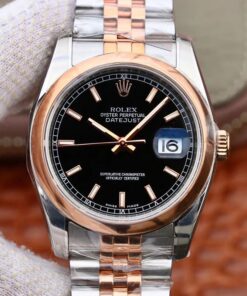 Rolex Datejust 36MM 126201 AR Factory Black Dial Replica Watch - UK Replica