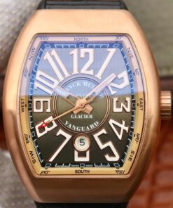 Franck Muller Vanguard V45-01 Gray Dial Replica Watch - UK Replica