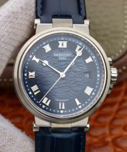 Breguet Marine 5517BB/Y2/9ZU V9 Factory Blue Dial Replica Watch - UK Replica