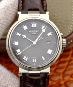 Breguet Marine 5517TI/G2/9ZU V9 Factory Grey Dial Replica Watch - UK Replica