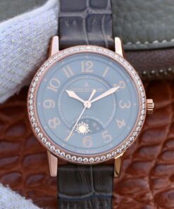 Jaeger-LeCoultre Ladies Rendez Vous Dating Q3442450 Grey Dial Replica Watch - UK Replica