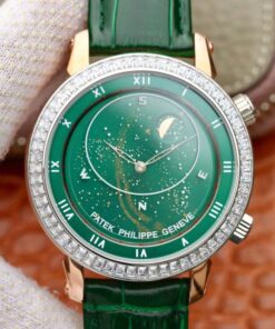 Patek Philippe Grand Complications 5102PR TW Factory Green Dial Replica Watch - UK Replica