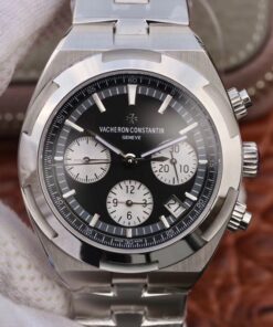 Vacheron Constantin Overseas 5500V/110A-B481 8F Factory Black Dial Replica Watch - UK Replica