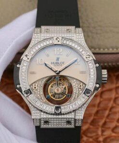 Hublot Classic Fusion Tourbillon White Enamel Dial Replica Watch - UK Replica