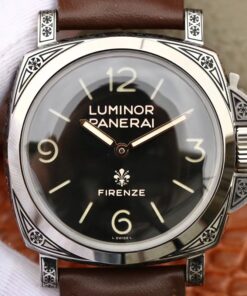 Panerai Luminor Firenze 1950 3 Days PAM00972 Black Dial Replica Watch - UK Replica