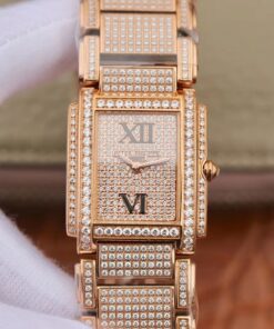 Patek Philippe Ladies Twenty-4 4908/50R-012 Rose Gold Diamond Dial Replica Watch - UK Replica