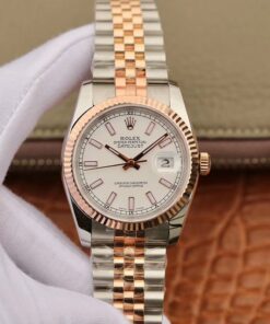 Rolex Datejust 36mm 126233 GM Factory White Luminous Scale Dial Replica Watch - UK Replica