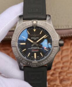 Breitling Avenger Blackbird 44mm V173311 GF Factory V4 Black Dial Replica Watch - UK Replica