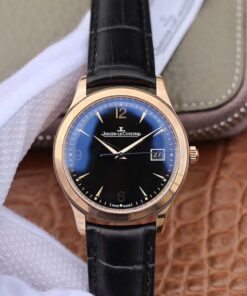 Jaeger LeCoultre Master Control Date Q1542520 ZF Factory Black Dial Replica Watch - UK Replica