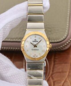 Omega Constellation Ladies 1371.71.00 TW Factory White Mother-Of-Pearl Dial Replica Watch - UK Replica