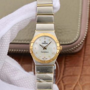 Omega Constellation Ladies 1371.71.00 TW Factory White Mother-Of-Pearl Dial Replica Watch - UK Replica
