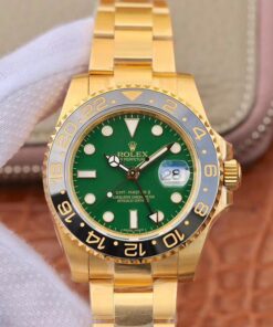 Rolex GMT Master II 116718LN EW Factory Green Dial Replica Watch - UK Replica