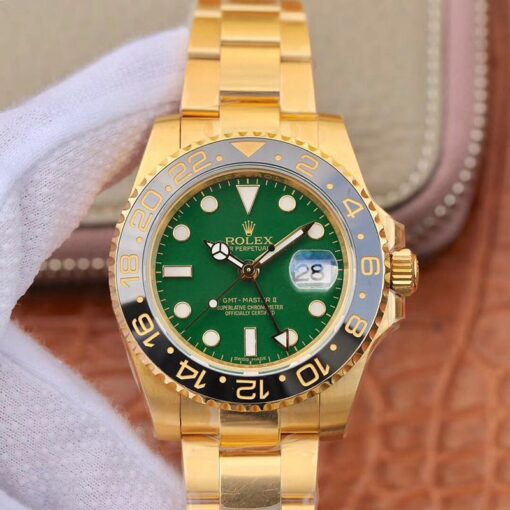 Rolex GMT Master II 116718LN EW Factory Green Dial Replica Watch - UK Replica