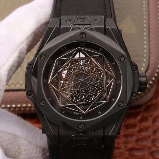 Hublot Big Bang Sang Bleu Magic 415.CX.1112.VR.MXM18 TMF Factory Black Dial Replica Watch - UK Replica