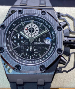 Replica Audemars Piguet Royal Oak Offshore Survivor 26165IO.OO.A002CA.01 Noob Factory V5 Black Dial - Buy Replica Watches