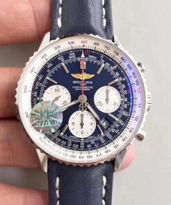 Breitling Navitimer 01 AB012012/BB01/437X/A20BA.1 JF Factory Blue Dial Replica Watch - UK Replica