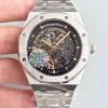 Audemars Piguet Royal Oak 15407ST.OO.1220ST.01 JF Factory Skeleton Dial Replica Watch - UK Replica