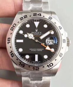 Rolex Explorer II 216570 Black Dial Noob Factory Replica Rolex Explorer Watch