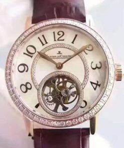 Jaeger-LeCoultre Rendez-Vous Tourbillon 3412405 White Mother Of Pearl Dial Replica Watch - UK Replica