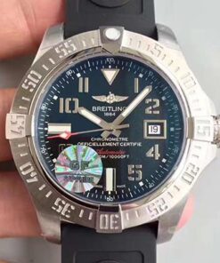 Breitling Avenger II Seawolf A1733110/F563/152S GF Factory Dark Blue Dial Replica Watch - UK Replica