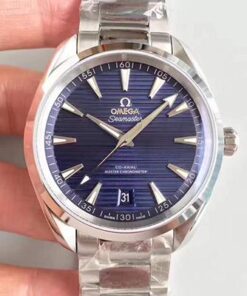 Omega Seamaster Aqua Terra 150M Co-Axial Master 220.10.41.21.03.001 VS Factory Deep Blue Dial Replica Watch - UK Replica