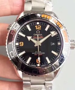 Omega Seamaster Planet Ocean 600M 215.30.44.21.01.002 OM Factory V2 Black Dial Replica Watch - UK Replica