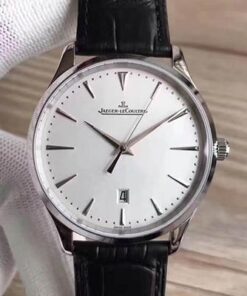 Jaeger-LeCoultre Master Ultra Thin Date 1288420 ZF Factory Silver Dial Replica Watch - UK Replica