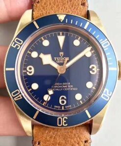Tudor Heritage Black Bay Bronze M79250BM ZF Factory V4 Blue Dial Replica Watch - UK Replica